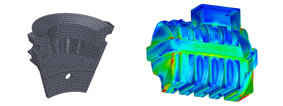 finite element analysis
                      by Coupland Bell